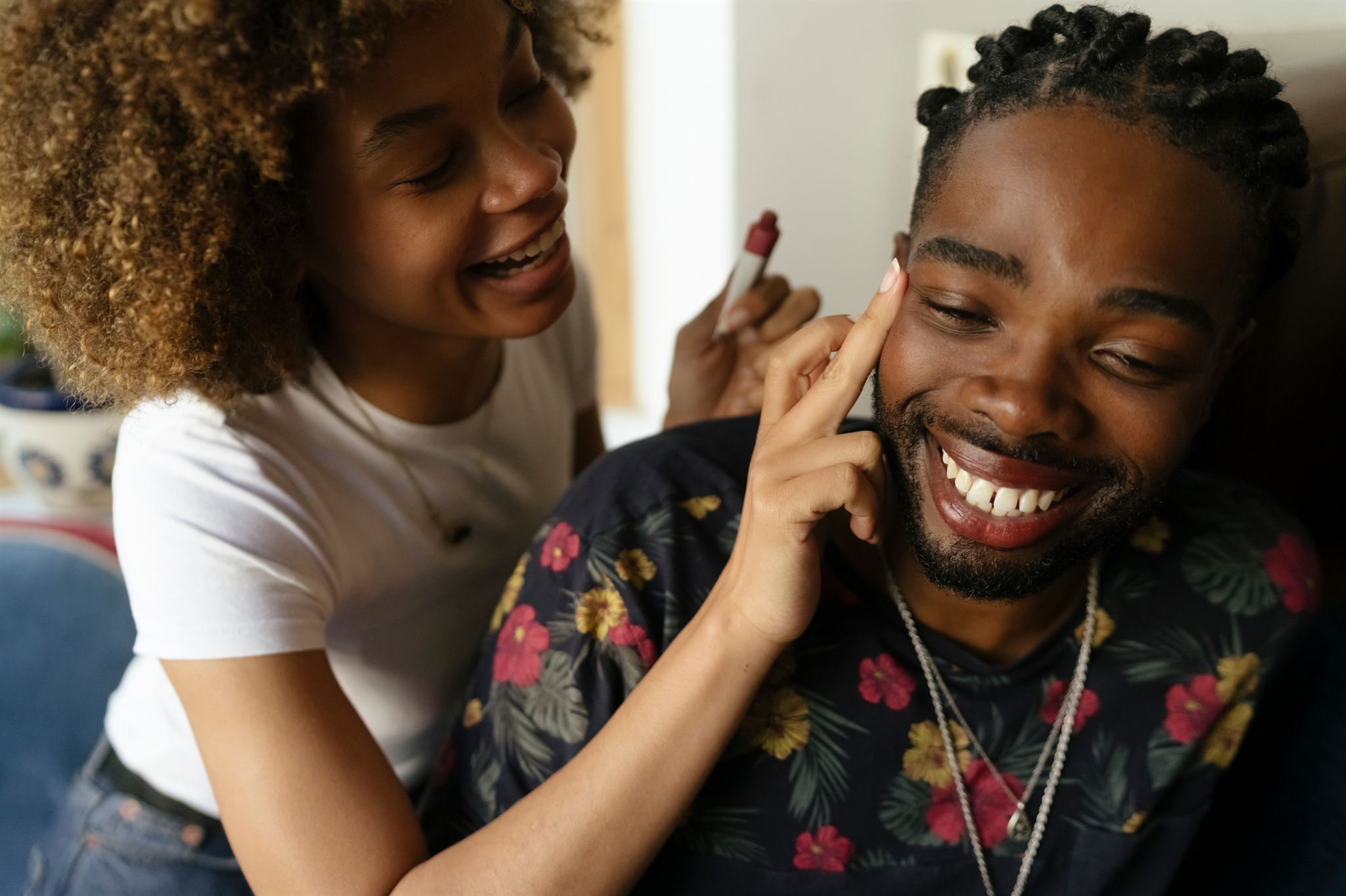 Two-people-smiling